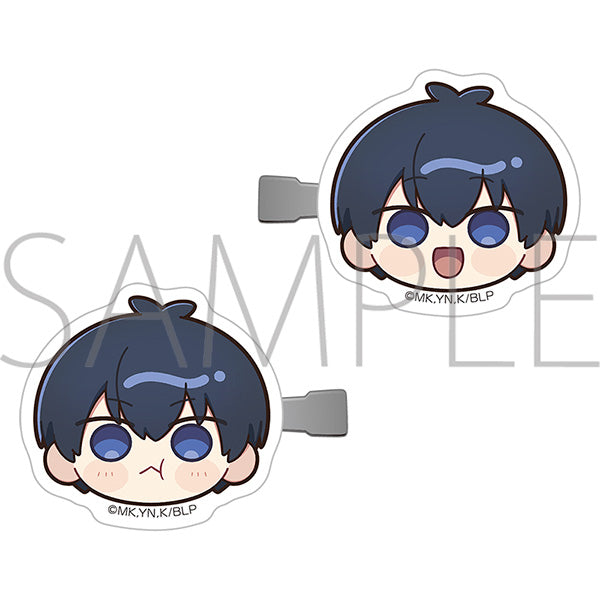 (Goods - Hair Accessory) Blue Lock Season 2 Hinged Barrette for Bangs / Yoichi Isagi Maruhope Friends