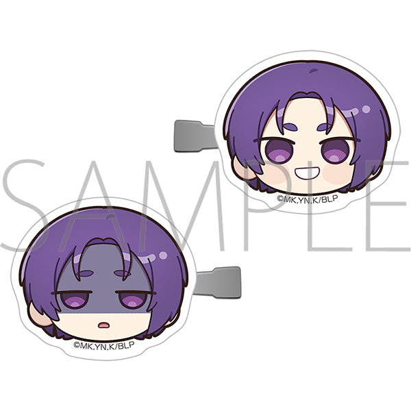 (Goods - Hair Accessory) Blue Lock Season 2 Hinged Barrette for Bangs / Reo Mikage Maruhope Friends