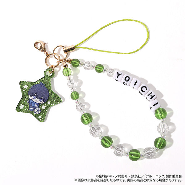 (Goods - Strap) Blue Lock Season 2 After-school Mates Beads Strap / Yoichi Isagi Nui Pal Skip