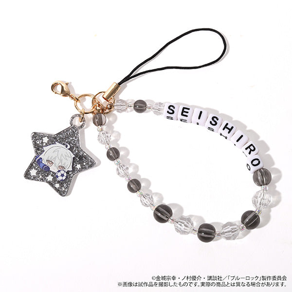 (Goods - Strap) Blue Lock Season 2 After-school Mates Beads Strap / Seishiro Nagi Nui Pal Skip