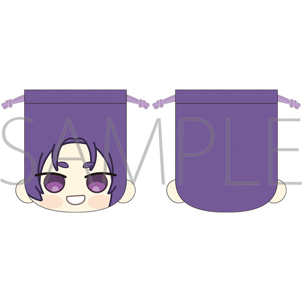 (Goods - Pouch) Blue Lock Season 2 Face Drawstring Pouch / Reo Mikage Maruhope Friends