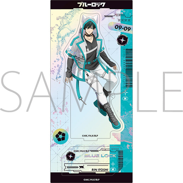 (Goods - Acrylic Stand) Blue Lock Season 2 Iridescent Acrylic Stand / Rin Itoshi Cyber Cat