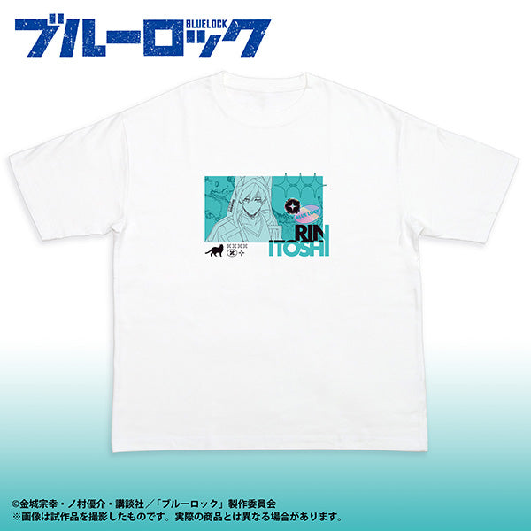 (Goods - Shirt) Blue Lock Season 2 Space A la mode T-shirt Collection / Rin Itoshi Cyber Cat