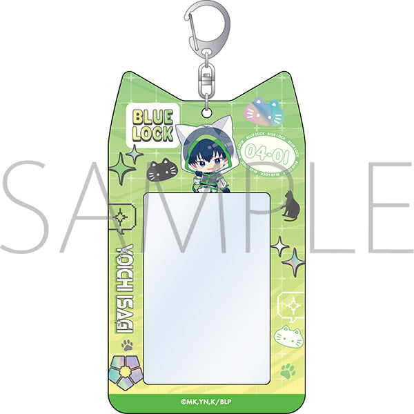 (Goods - Card Holder) Blue Lock Season 2 Cat Ears-shaped Card Holder / Yoichi Isagi Cyber Cat
