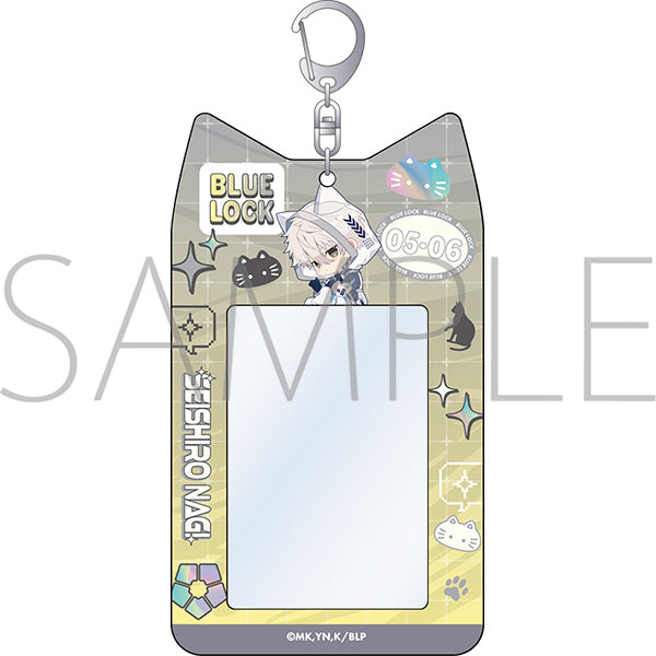 (Goods - Card Holder) Blue Lock Season 2 Cat Ears-shaped Card Holder / Seishiro Nagi Cyber Cat