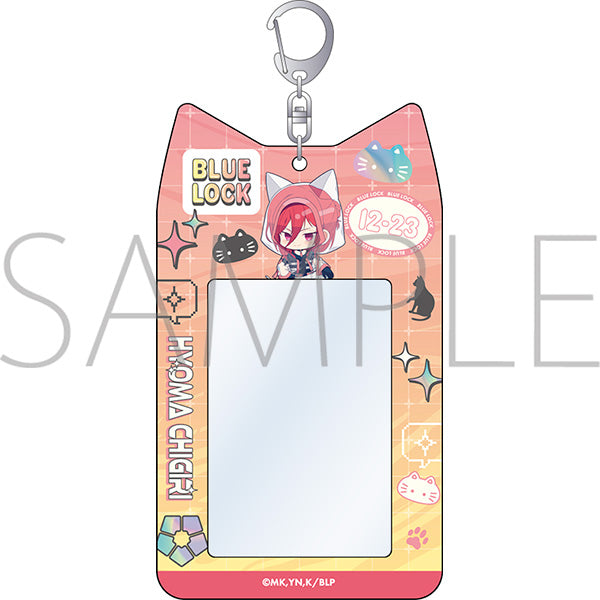 (Goods - Card Holder) Blue Lock Season 2 Cat Ears-shaped Card Holder / Hyoma Chigiri Cyber Cat