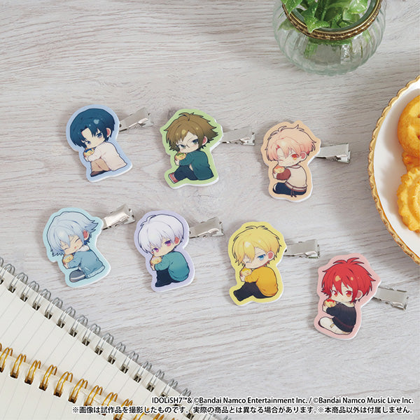 (Goods - Hair Accessory) IDOLiSH7 Kapurikko Hoobaru Hinged Barrette for Bangs / Yamato Nikaido