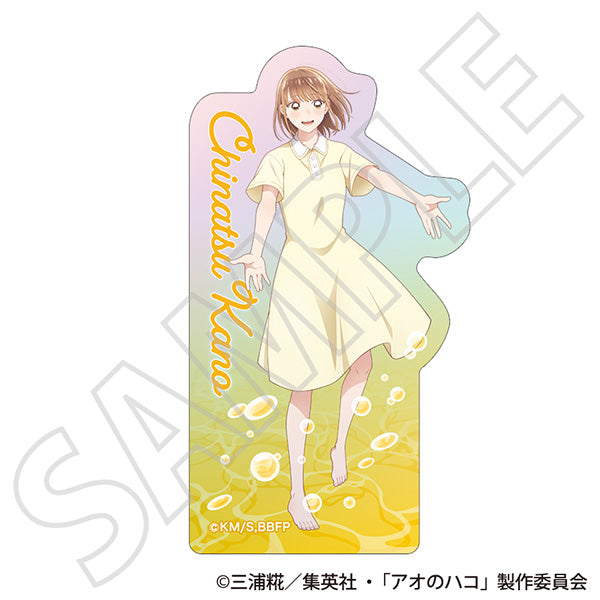 (Goods - Sticker) Blue Box Iridescent Sticker / Chinatsu Kano ～Summer Colors～