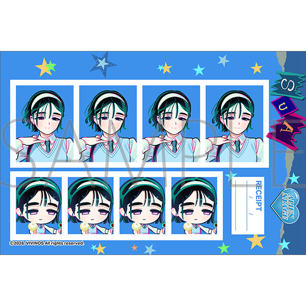 (Goods - Bromide) ALIEN STAGE ID Card Photo Style Sheet / SUA Find your Plus One!