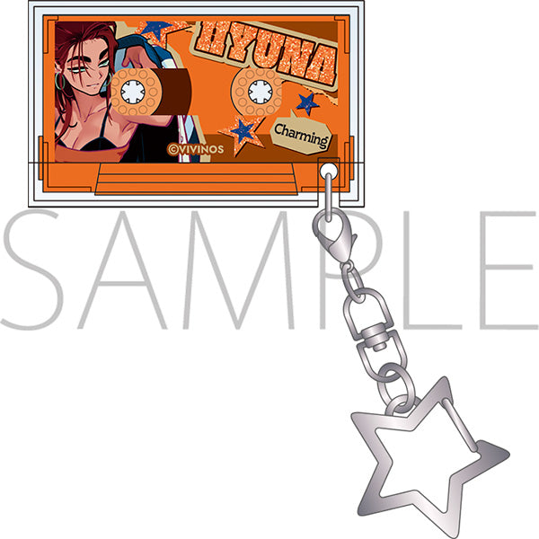(Goods - Keychain) ALIEN STAGE Cassette-shaped Keychain / HYUNA Find your Plus One!