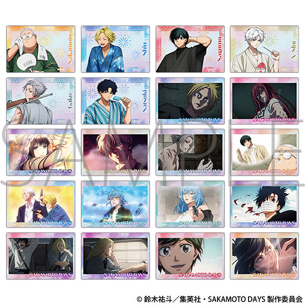 [※Blind](1BOX=10)(Goods - Card) SAKAMOTO DAYS Iridescent Art Collection (20 Types Total)