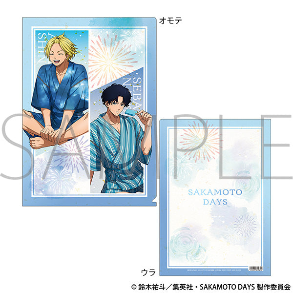 (Goods - Clear File) SAKAMOTO DAYS Clear File / Shin Asakura, Natsuki Seba Evening Breeze