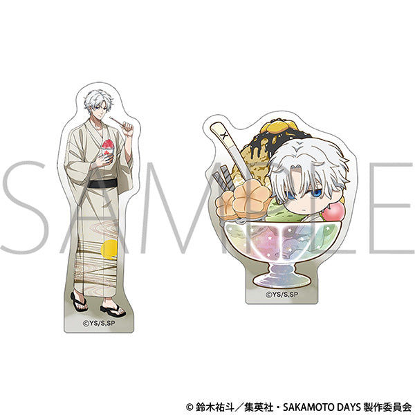 (Goods - Sticker) SAKAMOTO DAYS Sticker Set (Set of 2) / X (Slur) Evening Breeze