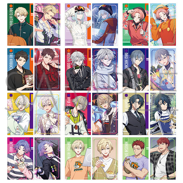 [※Blind](1BOX=12)(Goods - Card) 18TRIP Clear Sheet Collection / vol. 6 Evening Troupe & Night Troupe