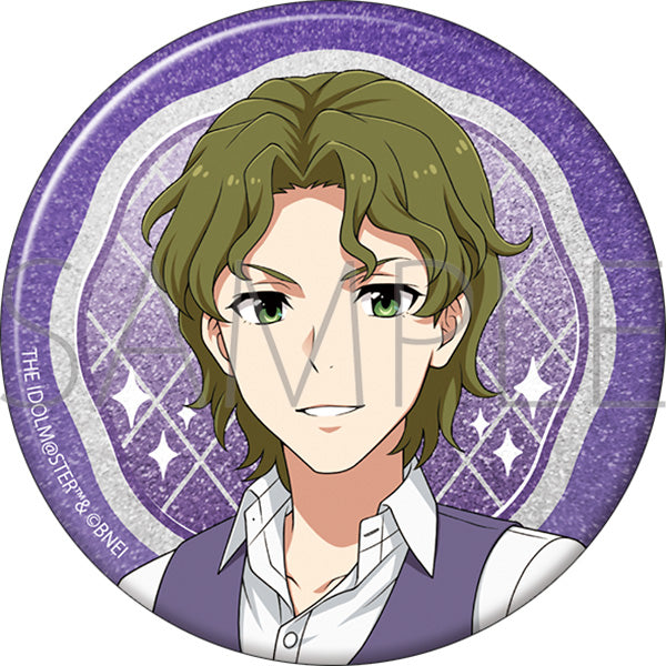 (Goods - Badge) THE IDOLM@STER SideM Glitter Button Badge / Shoma Hanamura "Remember Shot"
