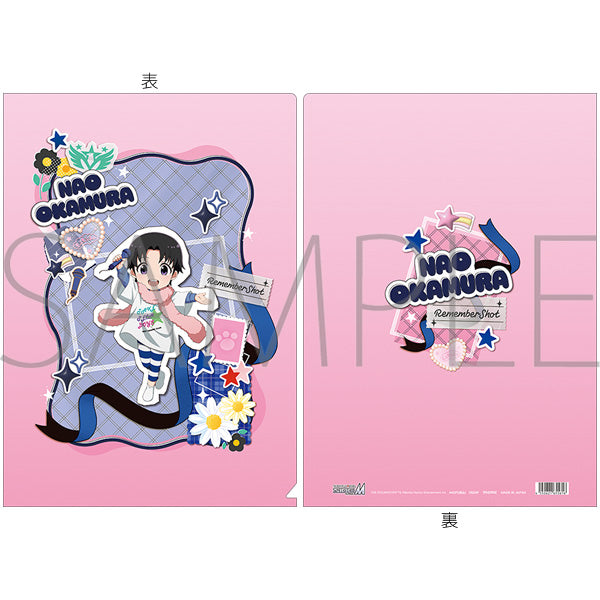 (Goods - Clear File) THE IDOLM@STER SideM Clear File / Nao Okamura "Remember Shot"