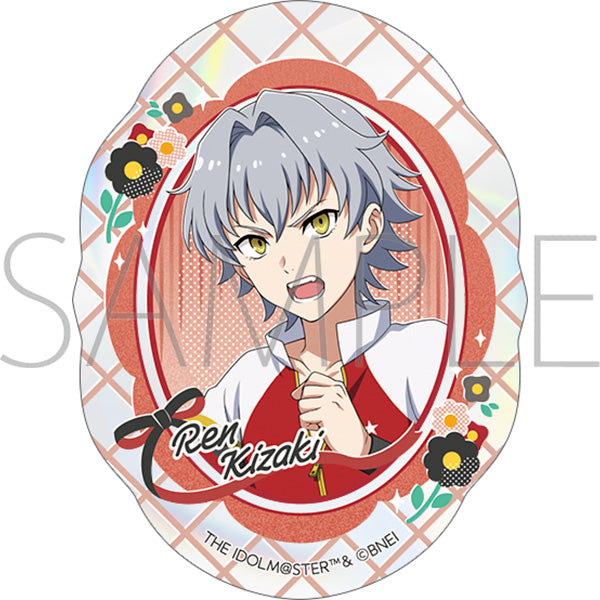 (Goods - Sticker) THE IDOLM@STER SideM Holographic Sticker / Ren Kizaki "Remember Shot"
