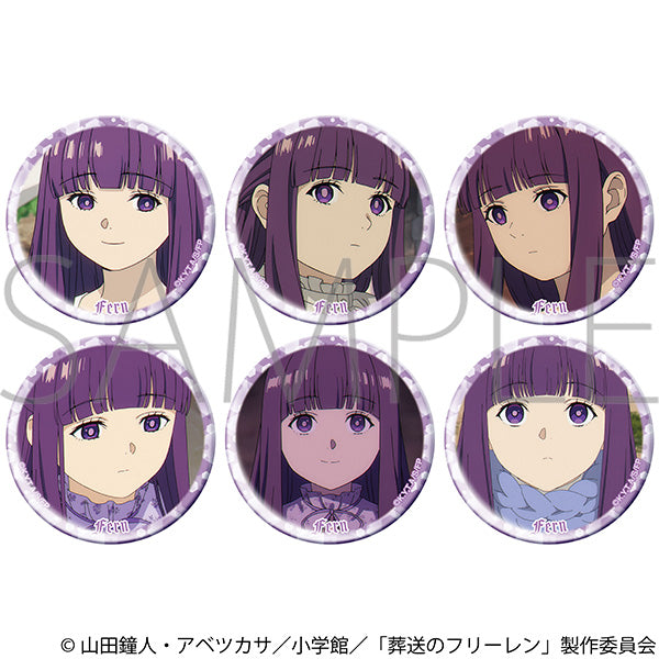 [※Blind](1BOX=6)(Goods - Badge) Frieren: Beyond Journey's End Lots of Fern Chara Badge Collection