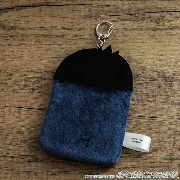 (Goods - Card Case) Haikyu!! Plush Card Holder / Kagegarasu