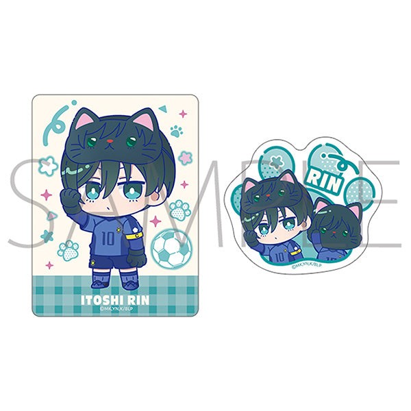(Goods - Sticker) Blue Lock Season 2 withCAT illustration Ver. Sticker Set / Rin Itoshi