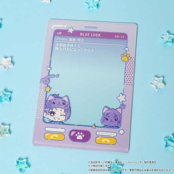 (Goods - Card Case) Blue Lock Season 2 withCAT illustration Ver. Hard Card Case / Reo Mikage