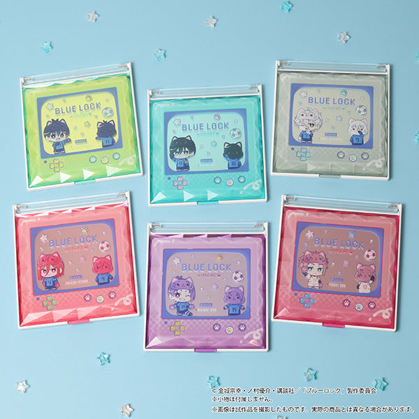(Goods - Mirror) Blue Lock Season 2 withCAT illustration Ver. Jewel Mirror / Sae Itoshi