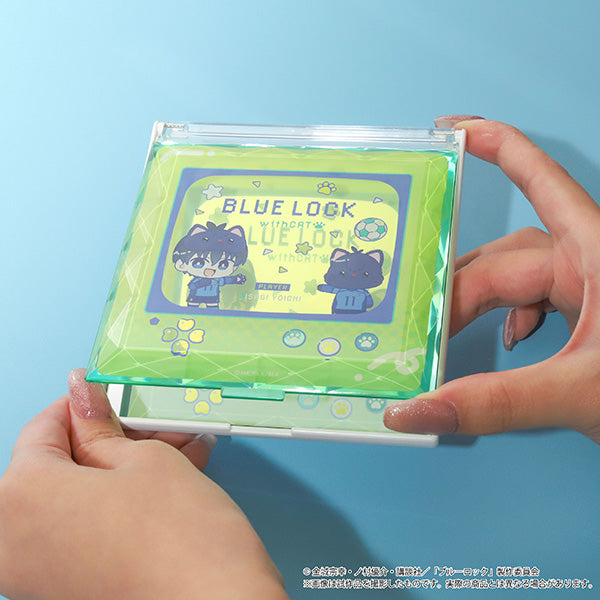 (Goods - Mirror) Blue Lock Season 2 withCAT illustration Ver. Jewel Mirror / Sae Itoshi