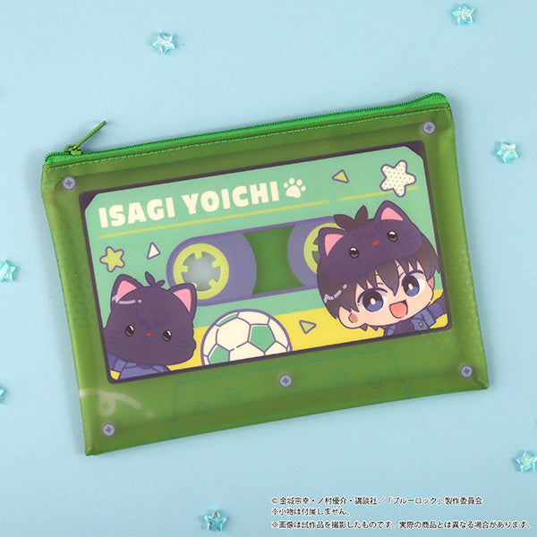 (Goods - Pouch) Blue Lock Season 2 withCAT illustration Ver. Clear Pouch / Yoichi Isagi