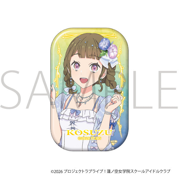 (Goods - Badge) Love Live! Hasu no Sora Jogakuin School Idol Club Square Chara Badge / Kosuzu Kachimachi