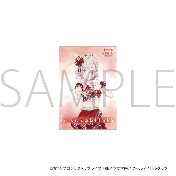 (Goods - Set) Love Live! Hasu no Sora Jogakuin School Idol Club Acrylic Photo Frame & Bromide Set / Ceras Yanagida Lilienfeld