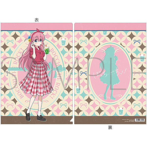 (Goods - Clear File) Bocchi the Rock! Clear File / Hitori Goto Retro-Chic Girls