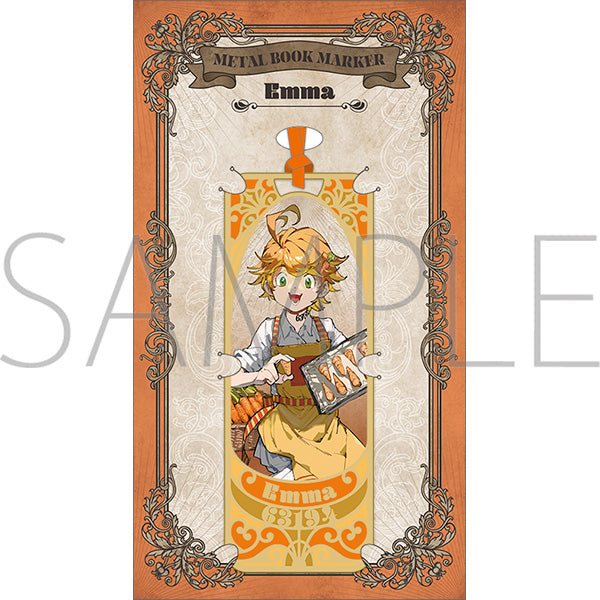 (Goods - Bookmark) The Promised Neverland Metal Bookmarker / Emma