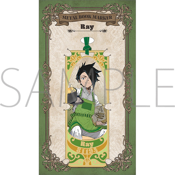 (Goods - Bookmark) The Promised Neverland Metal Bookmarker / Ray