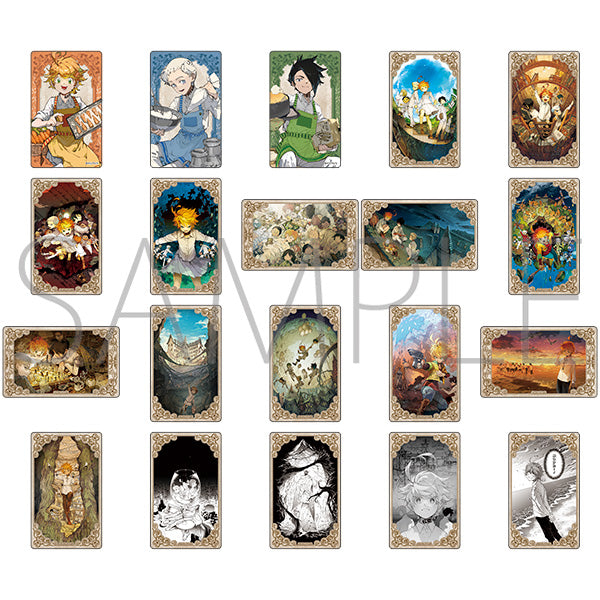[※Blind](1BOX=10)(Goods - Card) The Promised Neverland Commemorative Clear Card Collection