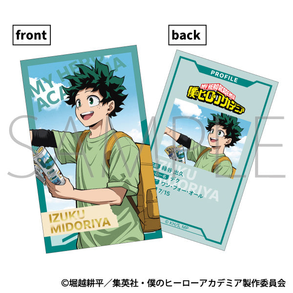 [※Blind](1BOX=6)(Goods - Card) My Hero Academia Visualte Collection / Local
