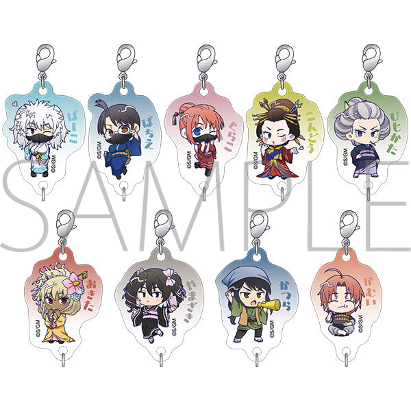 [※Blind](1BOX=9)(Goods - Charm) Gintama Connectable Acrylic Charm Collection