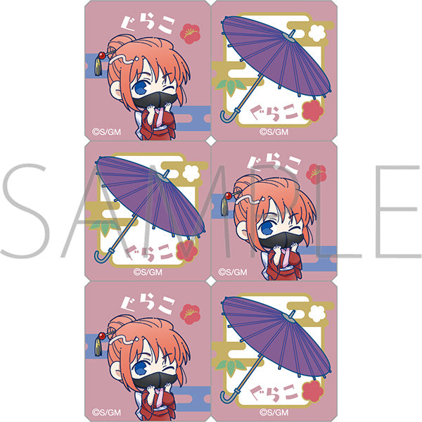 (Goods - Sticker) Gintama Acrylic Block Sticker / Gurako