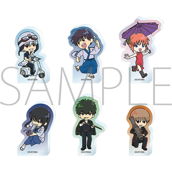 [※Blind](1BOX=6)(Goods - Acrylic Stand) Gintama Korotto Acrylic Block Collection / Present Day