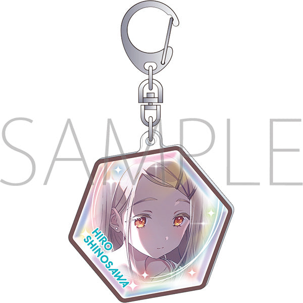 (Goods - Keychain) Gakuen iDOLM@STER Piece Style Acrylic Keychain / Hiro Shinosawa Vol.2