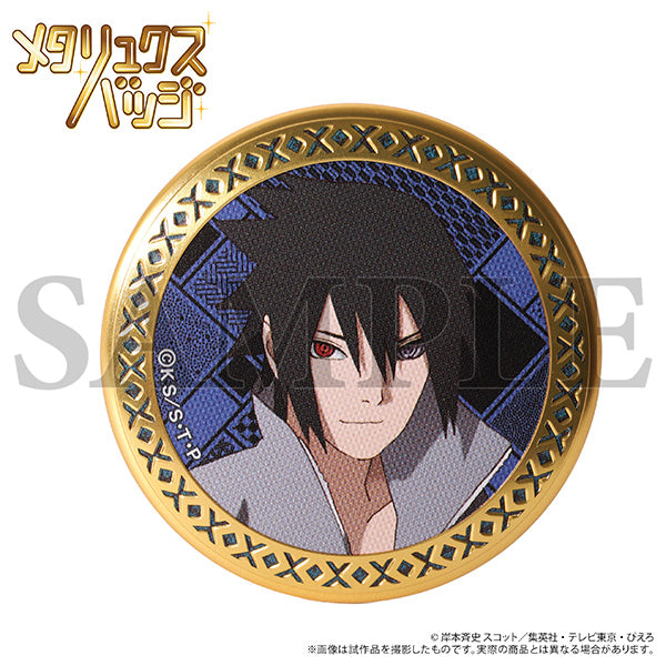 [※Blind](1BOX=6)(Goods - Badge) NARUTO Shippuden Metallux Badge Collection