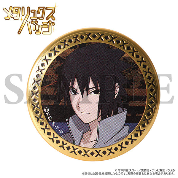 [※Blind](1BOX=6)(Goods - Badge) NARUTO Shippuden Metallux Badge Collection