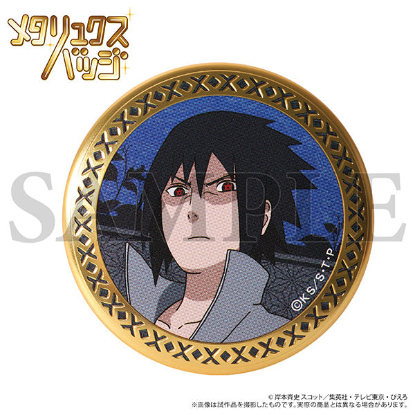 [※Blind](1BOX=6)(Goods - Badge) NARUTO Shippuden Metallux Badge Collection
