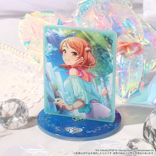(Goods - Acrylic Stand) THE IDOLM@STER Cinderella Girls Revolving Acrylic Stand / Karen Hojo