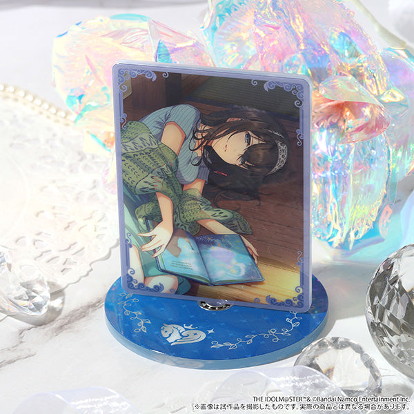 (Goods - Acrylic Stand) THE IDOLM@STER Cinderella Girls Revolving Acrylic Stand / Fumika Sagisawa