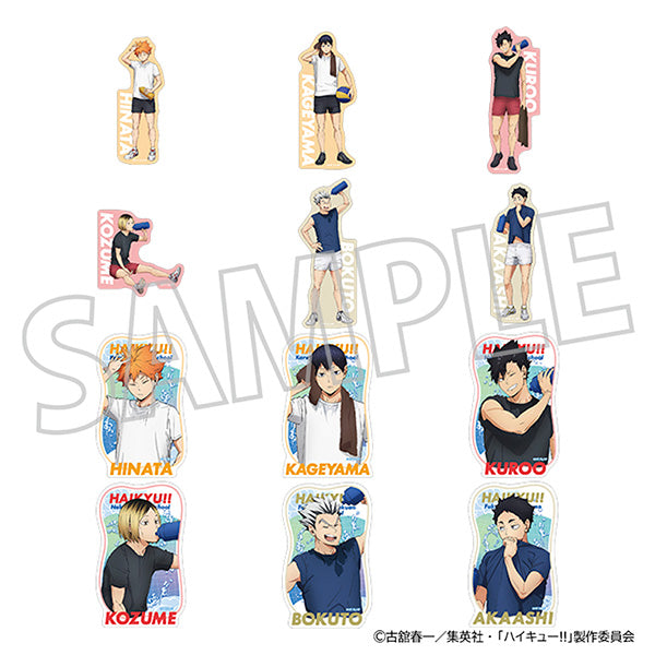 [※Blind](1BOX=12)(Goods - Sticker) Haikyu!! Peta Collection "Cool Down Fair"