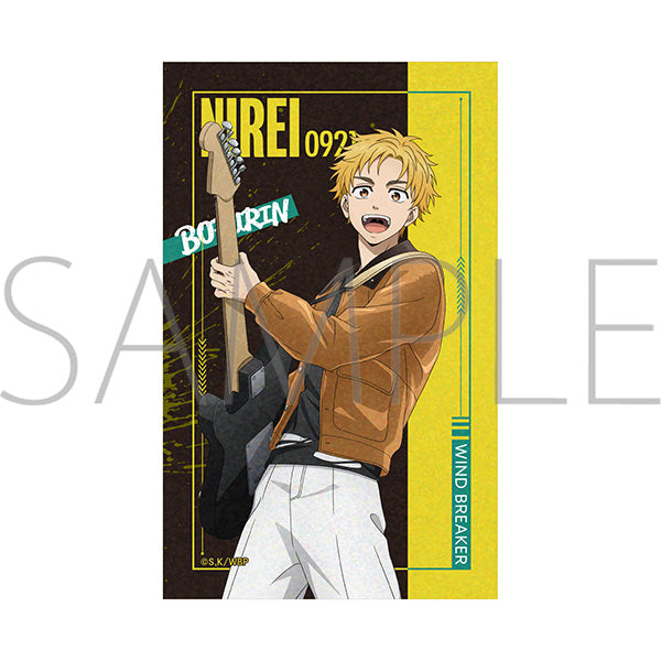 (Goods - Sticker) WIND BREAKER Holographic Die-cut Sticker / Akihiko Nirei