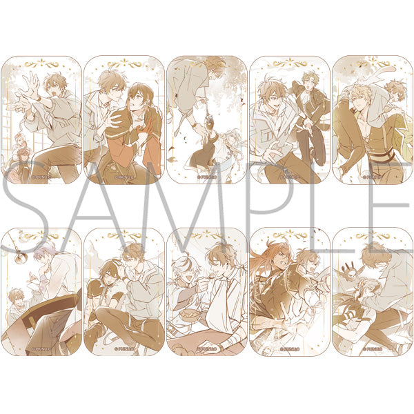 [※Blind](1BOX=10)(Goods - Badge) NU: Carnival Foil Stamped Square Chara Badge Collection