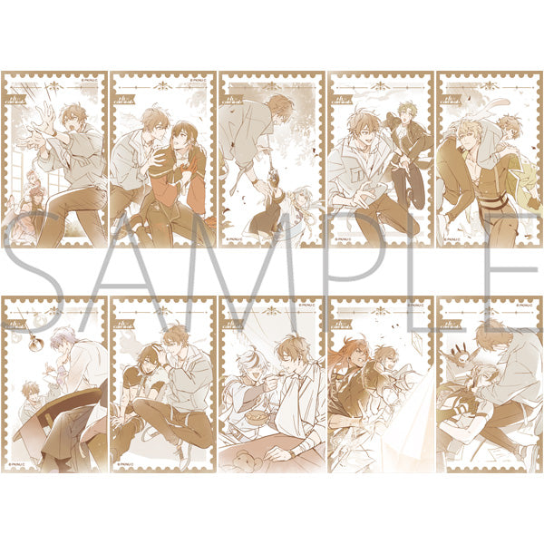 [※Blind](1BOX=10)(Goods - Sticker) NU: Carnival Stamp Style Sticker Collection