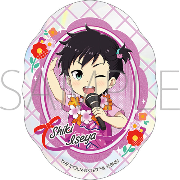(Goods - Sticker) THE IDOLM@STER SideM Holographic Sticker / Shiki Iseya "Remember Shot"