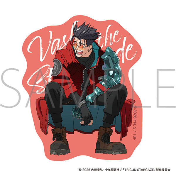 (Goods - Sticker) TRIGUN STARGAZE Sticker / Vash Completion Commemoration ver.